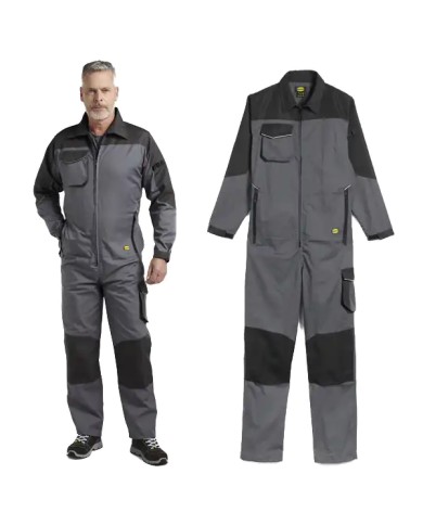 Tuta da Lavoro Completa DIADORA COVERALL POLY Grigio Acciaio - 702.161756 C.75070 Tuta da Lavoro Completa DIADORA COVERALL POLY Grigio Acciaio - 702.161756 C.75070