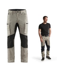 Pantalone da Lavoro Estivo STRETCH BLAKLADER 145918452799 | AVANA - NERO