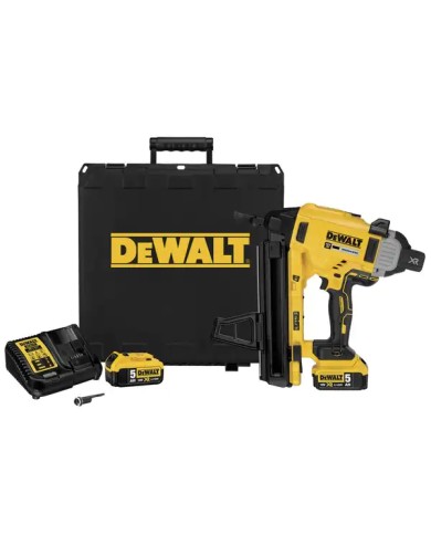 DeWALT DCN890P2-QW | Sparachiodi a Batteria per Cemento e Ferro, 18V XR, 2x 5Ah, Valigetta TSTAK DeWALT DCN890P2-QW | Sparachiodi a Batteria per Cemento e Ferro, 18V XR, 2x 5Ah, Valigetta TSTAK