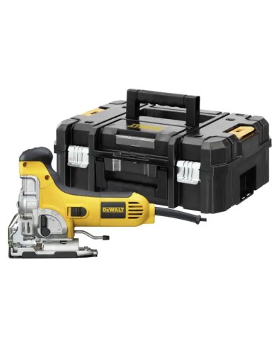 DeWALT DW333KT-QS | Seghetto Alternativo con Impugnatura sul Corpo 701 Watt DeWALT DW333KT-QS | Seghetto Alternativo con Impugnatura sul Corpo 701 Watt