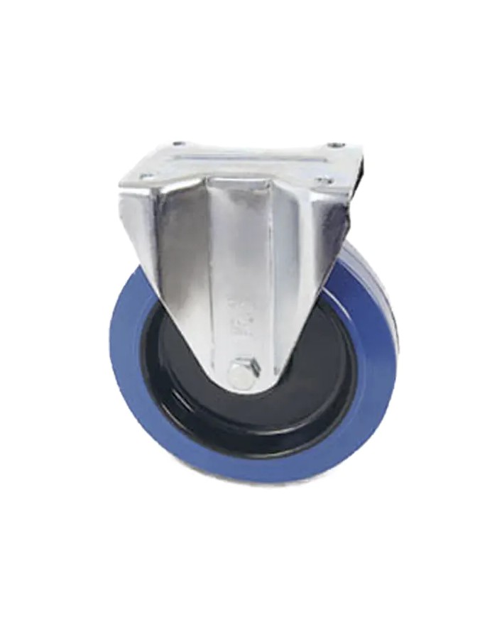 Ruote per Carrelli Portata 120 Kg Ø 80 mm Gomma + Plastica Ruote per Carrelli Portata 120 Kg Ø 80 mm Gomma + Plastica
