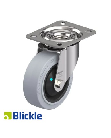 Ruote INOX per Carrelli PORTATA 100KG Ø 100x32 mm Ruote INOX per Carrelli PORTATA 100KG Ø 100x32 mm
