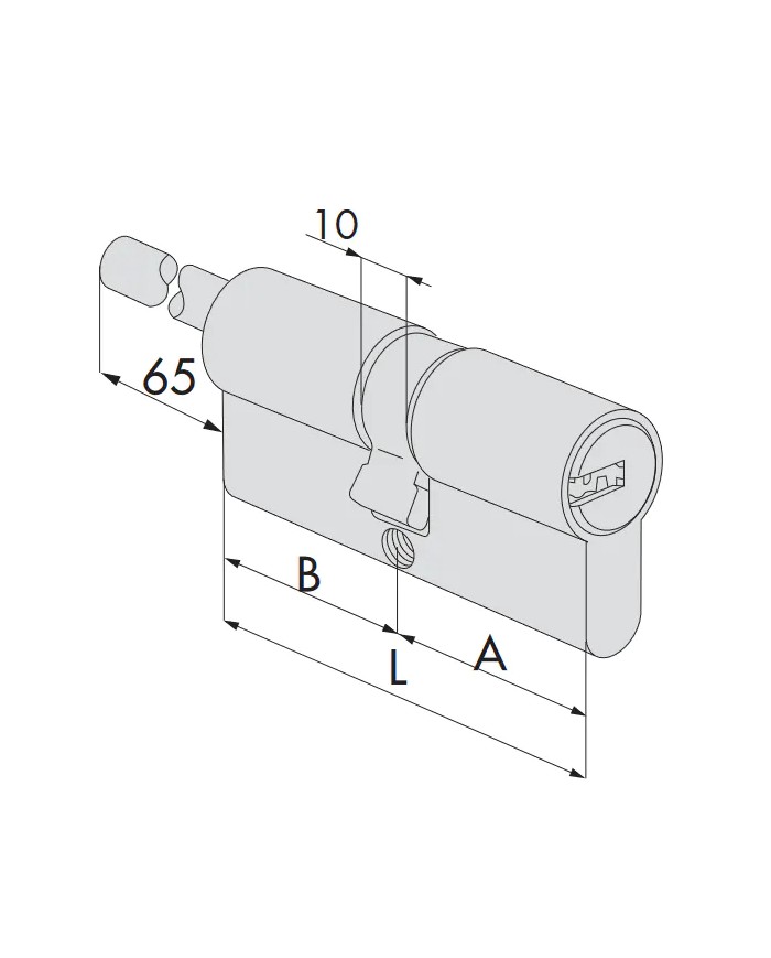 Cisa Astral Tekno doppio cilindro frizionato