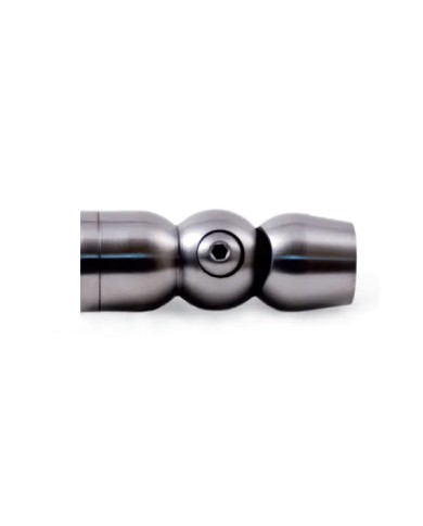 Supporto per tondino in Acciaio INOX Ø 12 mm, Snodato | AISI 303 Supporto per tondino in Acciaio INOX Ø 12 mm, Snodato | AISI 303