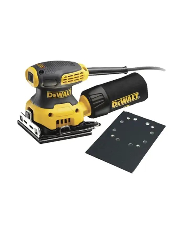 DeWALT DWE6411Z-IT | Levigatrice Orbitale Foglio da 1/4 + Scarpa per Persiane, 230W DeWALT DWE6411Z-IT | Levigatrice Orbitale Foglio da 1/4 + Scarpa per Persiane, 230W