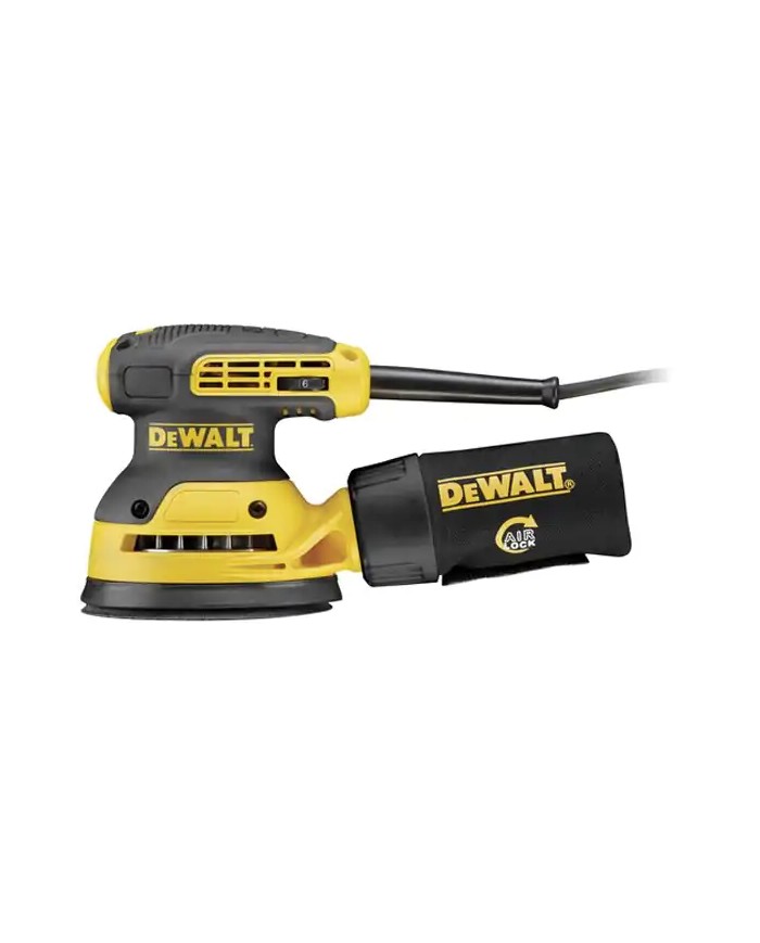 DeWALT DWE6423-QS | Levigatrice Orbitale Ø 125 mm, 280W, 8000 - 12000 Orbite/min DeWALT DWE6423-QS | Levigatrice Orbitale Ø 125 mm, 280W, 8000 - 12000 Orbite/min