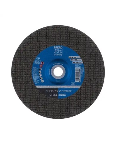 Disco Taglio Ferro 230 mm, per Ferro e Acciaio INOX | PFERD SG-STEELOX 162316