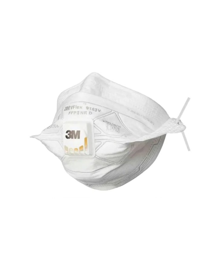 3M 9163E | Maschera FFP3 con valvola per polveri, Ergonomica VFlex