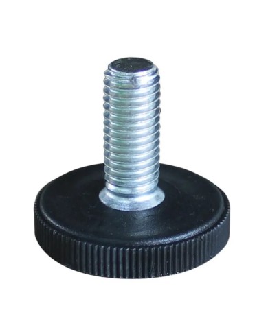 Piede regolabile in acciaio e plastica IBFM 596/P