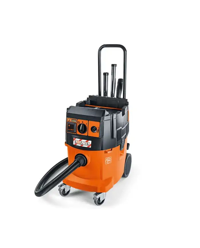 FEIN Dustex 35 LX AC | Aspiratore con Autoscuotimento a Secco e Umido, 35Lt + Accessori [ 92030060000 ]