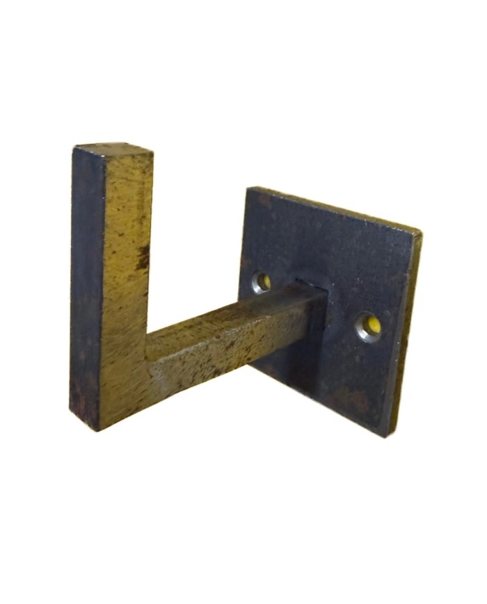 Reggi corrimano in ferro quadro 12mm base 60x60mm [ 15.005.12 ]