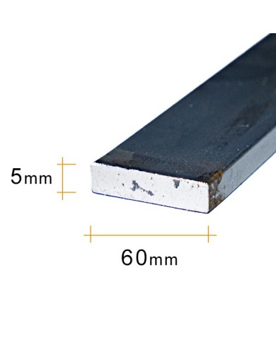 Ferro PIATTO 60x 5 mm [ 2 - 3 mt ]