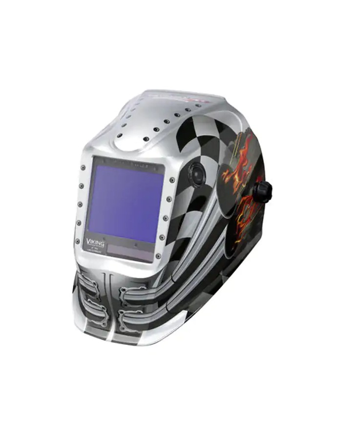 Lincoln VIKING 3350 Serie 4 MOTORHEAD - Maschera Saldatore Autoscurante Professionale | K3100-4-CE Lincoln VIKING 3350 Serie 4 MOTORHEAD - Maschera Saldatore Autoscurante Professionale | K3100-4-CE