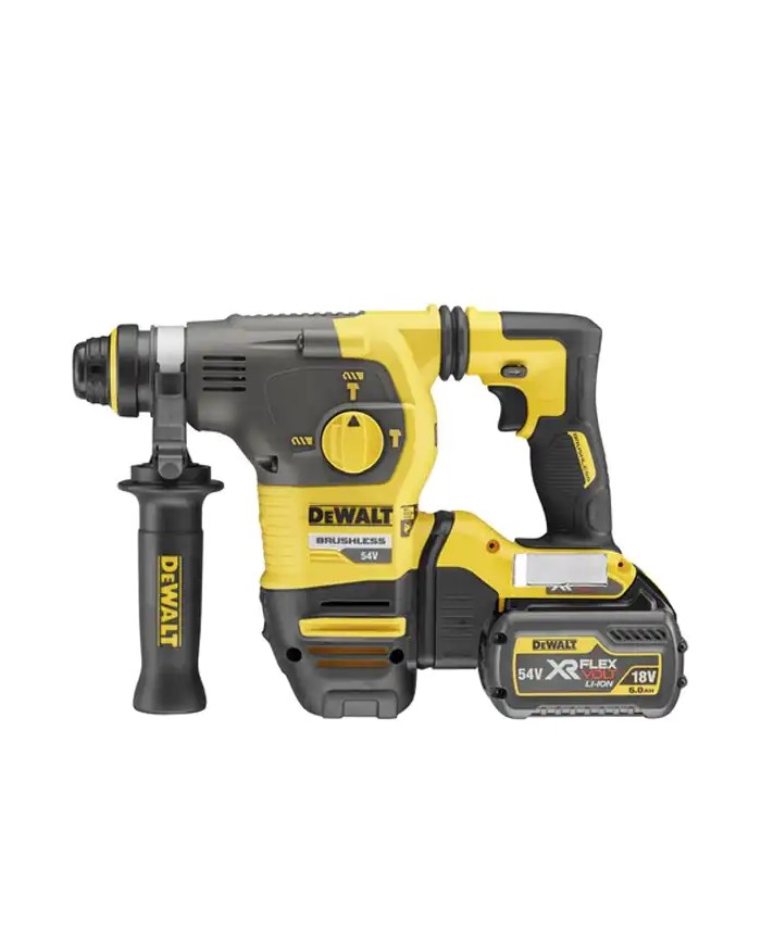 DeWALT DCH323T2-QW Tassellatore a Batteria 54V, 2 BATTERIE 6AH FlexVolt, Colpo 2.8J DeWALT DCH323T2-QW Tassellatore a Batteria 54V, 2 BATTERIE 6AH FlexVolt, Colpo 2.8J