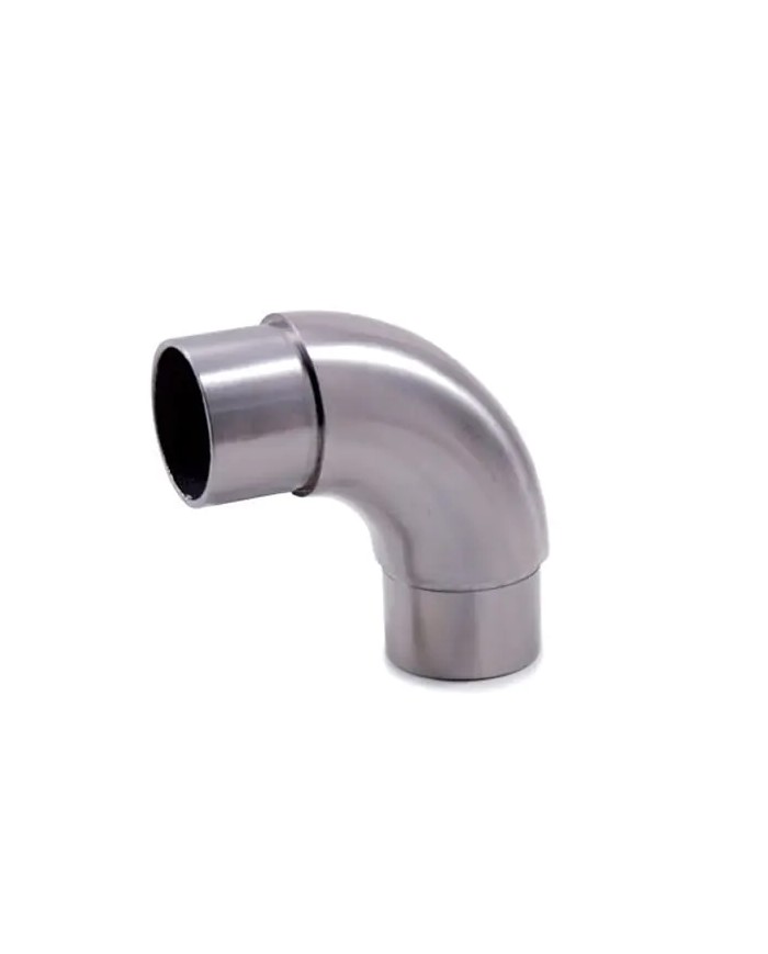 Curva Acciaio INOX Ø 42,4 | AISI 304 Satinato Curva Acciaio INOX Ø 42,4 | AISI 304 Satinato