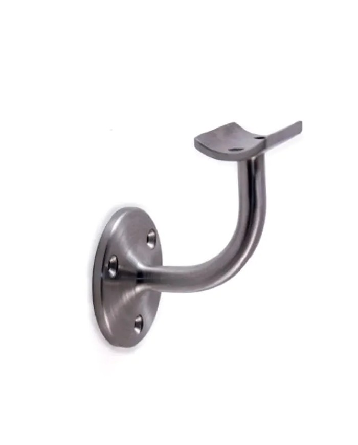 Reggicorrimano a Muro FISSO - Sella per Tubo Ø 42,4 mm SALDATA | AISI 316 Satinato