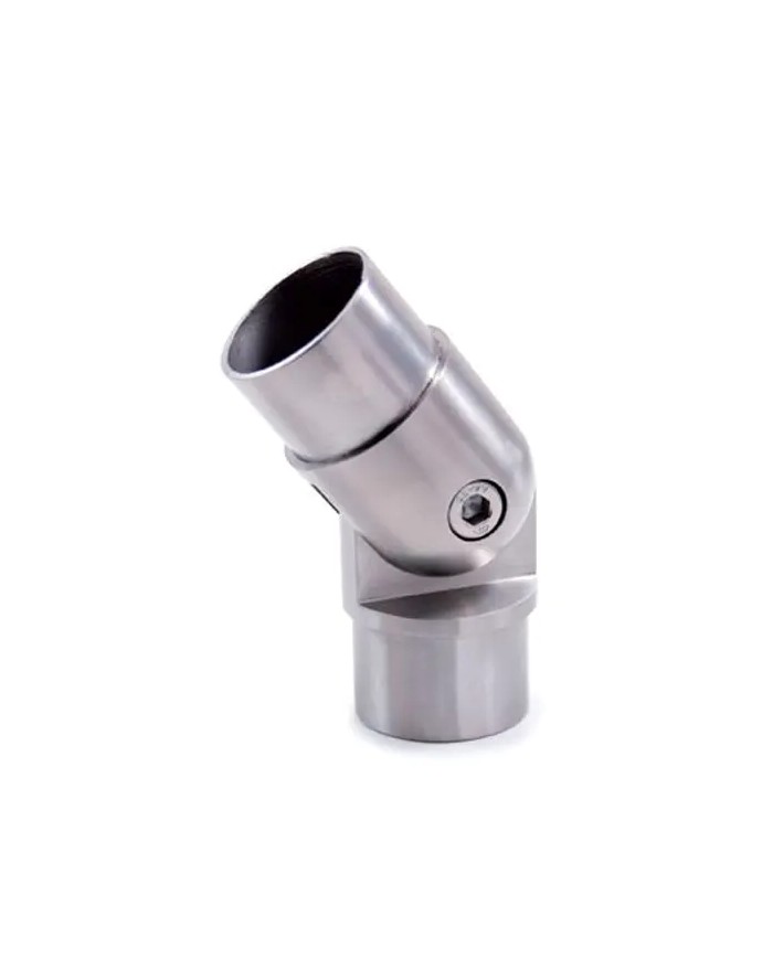Giunzione Acciaio INOX SNODATA per TUBO Ø 42,4 x 2 mm | AISI 304 Satinato Giunzione Acciaio INOX SNODATA per TUBO Ø 42,4 x 2 mm | AISI 304 Satinato