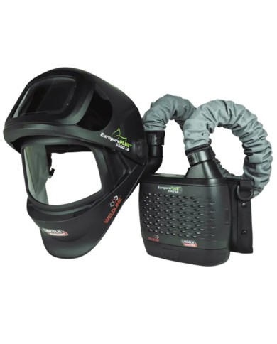 Maschera Saldatura con Respiratore LINCOLN EUROPURE-PLUS 5500 LS | W403676 Maschera Saldatura con Respiratore LINCOLN EUROPURE-PLUS 5500 LS | W403676