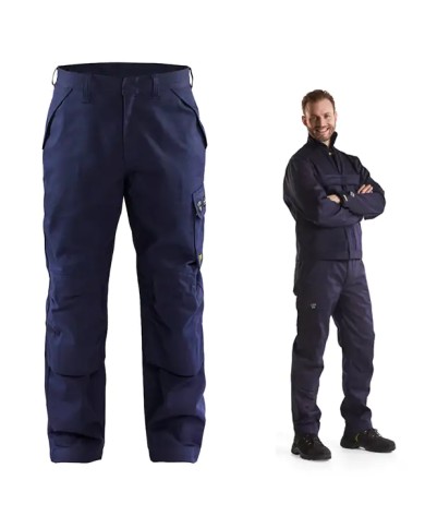 Pantalone Ignifugo Blaklader 1724 Ritardante di fiamma Blu Marino | 172415168900 Pantalone Ignifugo Blaklader 1724 Ritardante di fiamma Blu Marino | 172415168900