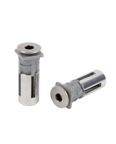 Locinox QUICK-FIX Coppia Tasselli per scatolato e lamiere, portata 1000 kg, 2 PEZZI Locinox QUICK-FIX Coppia Tasselli per scatolato e lamiere, portata 1000 kg, 2 PEZZI