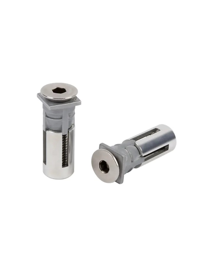 Locinox QUICK-FIX Coppia Tasselli per scatolato e lamiere, portata 1000 kg, 2 PEZZI