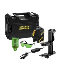 Stanley FATMAX FMHT77617-1 | Livella laser a 360° + 2 linee verticali a 90°, Raggio Verde, Ricaricabile, TSTAK Stanley FATMAX FMHT77617-1 | Livella laser a 360° + 2 linee verticali a 90°, Raggio Verde, Ricaricabile, TSTAK