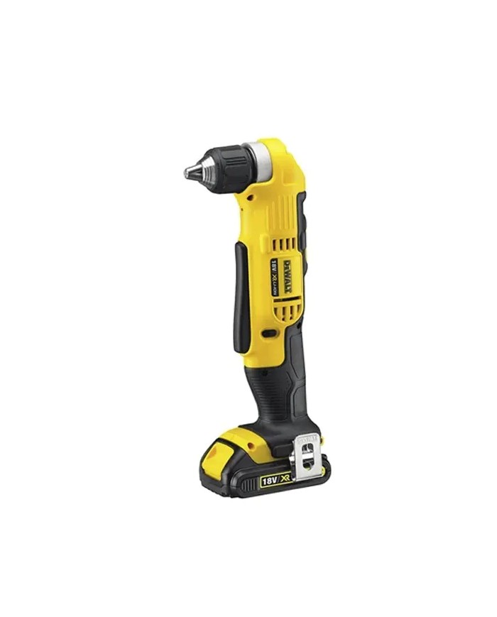 DeWALT DCD740C1-QW | Trapano Avvitatore Angolare a batteria 18V XR, 2X 1.5Ah, Valigetta