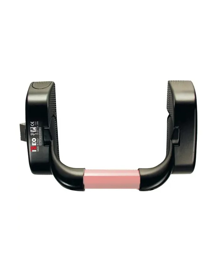 ISEO 9411000505 IDEA | Maniglione Antipanico Laterale, Scrocchi in Zama, Verniciato NERO, Reversibile, EN1125