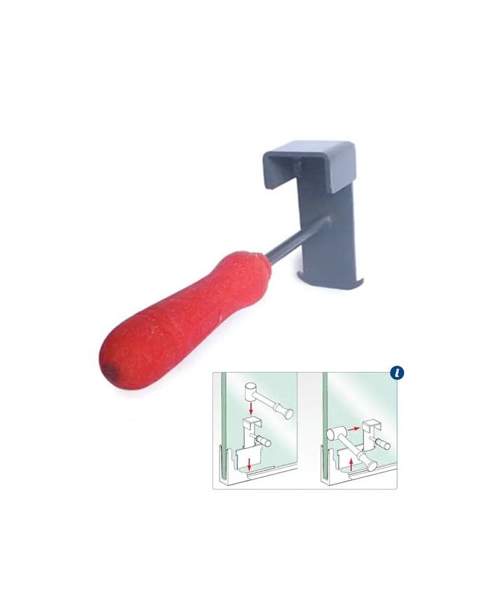 Martellina per cunei per GlassU A |  Iam Design E40588