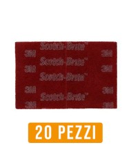 3M 7447 PRO | Panno manuale Scotch-Brite per la finitura Acciaio Inox - 20 pezzi 152 x 228 mm 3M 7447 PRO | Panno manuale Scotch-Brite per la finitura Acciaio Inox - 20 pezzi 152 x 228 mm