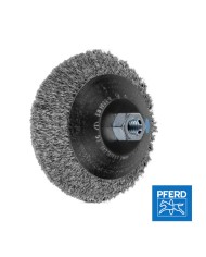 Spazzola Acciaio Inox per Smerigliatrice Ø 125/M14 filo non ritorto 0.35mm | PFERD 43220121 Spazzola Acciaio Inox per Smerigliatrice Ø 125/M14 filo non ritorto 0.35mm | PFERD 43220121