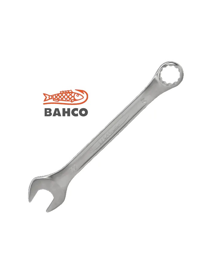 Chiave Combinata in millimetri, Acciaio alte prestazioni, finitura cromata | BAHCO 111M Chiave Combinata in millimetri, Acciaio alte prestazioni, finitura cromata | BAHCO 111M