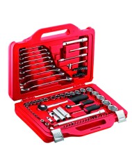 USAG U06010010 | Valigetta assortita con bussole esagonali e chiavi combinate 82 pezzi USAG U06010010 | Valigetta assortita con bussole esagonali e chiavi combinate 82 pezzi