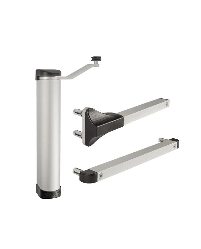 LOCINOX LION ZILV Chiudiporta Idraulico per porte fino a 75KG 1100MM apertura 180° | Argento LOCINOX LION ZILV Chiudiporta Idraulico per porte fino a 75KG 1100MM apertura 180° | Argento
