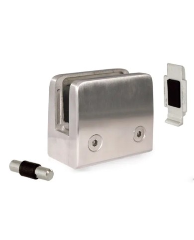 Pinze per VETRO Acciaio INOX con base piana 70x55x40 mm | AISI304 Pinze per VETRO Acciaio INOX con base piana 70x55x40 mm | AISI304