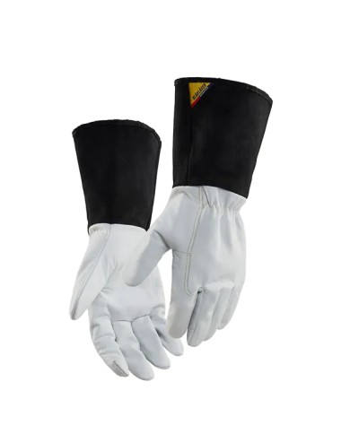 Guanti Saldatore TIG in pelle Capretto Pieno Fiore, Polsino lungo | Blaklader 28391460 Guanti Saldatore TIG in pelle Capretto Pieno Fiore, Polsino lungo | Blaklader 28391460