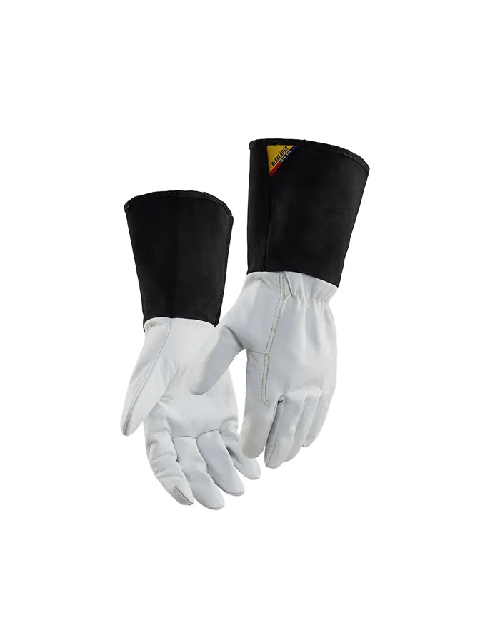 Guanti Saldatore TIG in pelle Capretto Pieno Fiore, Polsino lungo | Blaklader 28391460 Guanti Saldatore TIG in pelle Capretto Pieno Fiore, Polsino lungo | Blaklader 28391460