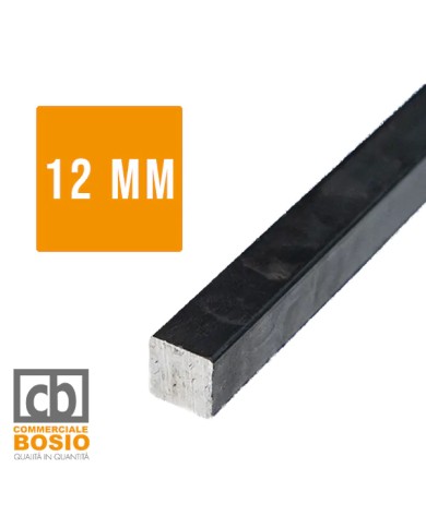 Profilo Quadrato Ferro 12 mm | Barre da 2 e 3 MT Profilo Quadrato Ferro 12 mm | Barre da 2 e 3 MT