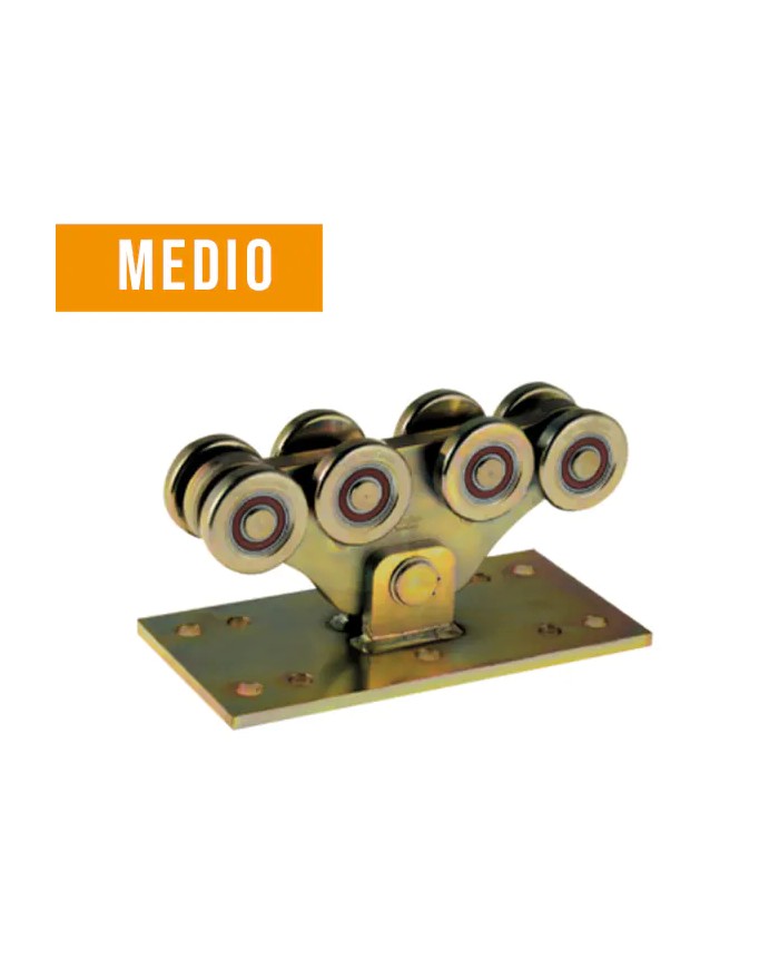 Autoportante MEDIO - Carrello Medio 8 Ruote per Cancello Scorrevole Autoportante | Rolling Center CA4 RS