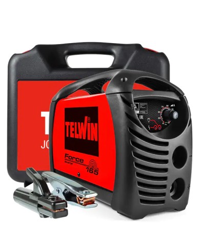TELWIN Force 165 | 815857 - Saldatrice + Accessori Inverter Elettrodo MMA TELWIN Force 165 | 815857 - Saldatrice + Accessori Inverter Elettrodo MMA