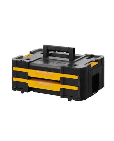 DeWALT DWST1-70706 | TSTAK IV doppio cassetto con separatori regolabili. DeWALT DWST1-70706 | TSTAK IV doppio cassetto con separatori regolabili.