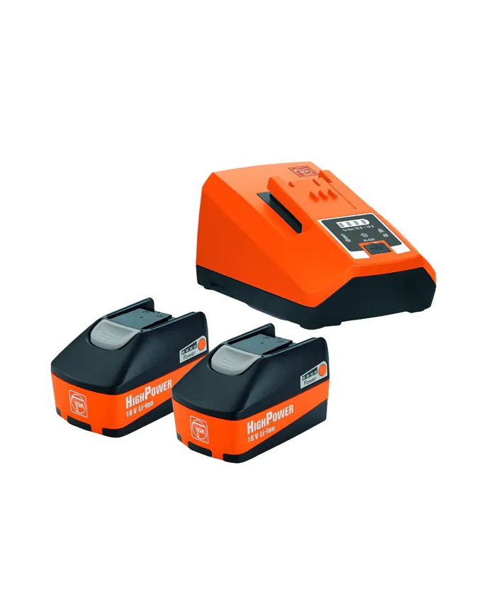 FEIN 92604323010 - STARTER SET BATTERIE 6Ah 18V, 2 Batterie, 1 Caricabatteria