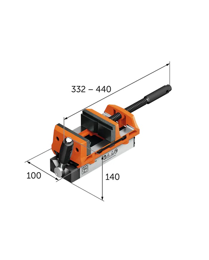 Morsa Magnetica FEIN VersaMAG 90701003020 Morsa Magnetica FEIN VersaMAG 90701003020