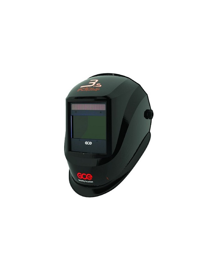 Maschera Saldatura Autoscurante Eclipse 3.s per Elettrodo MMA, Filo MIG-MAG, TIG | GCE AD010003 Maschera Saldatura Autoscurante Eclipse 3.s per Elettrodo MMA, Filo MIG-MAG, TIG | GCE AD010003