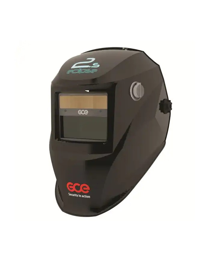 Maschera Saldatura Autoscurante Eclipse 2.s per Elettrodo MMA e Filo MIG-MAG | GCE AD010004 Maschera Saldatura Autoscurante Eclipse 2.s per Elettrodo MMA e Filo MIG-MAG | GCE AD010004