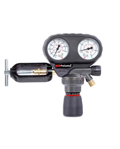 Manometro acetilene professionale a staffa | GCE Pro Control PC0780748 Manometro acetilene professionale a staffa | GCE Pro Control PC0780748