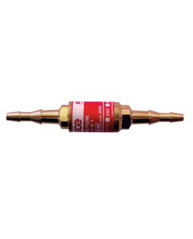 Valvola di sicurezza acetilene tubo-tubo ISO 5175-1 Valvola di sicurezza acetilene tubo-tubo ISO 5175-1