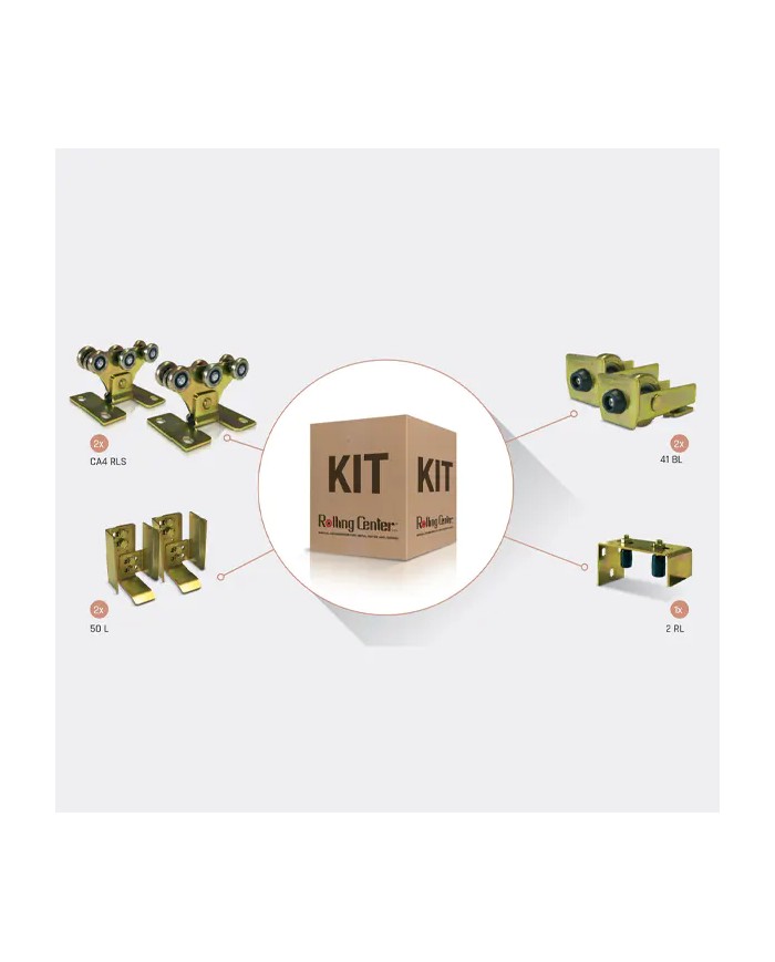 Cancello Scorrevole Autoportante KIT LEGGERO | Rolling Center KIT CA 4 RLS Cancello Scorrevole Autoportante KIT LEGGERO | Rolling Center KIT CA 4 RLS