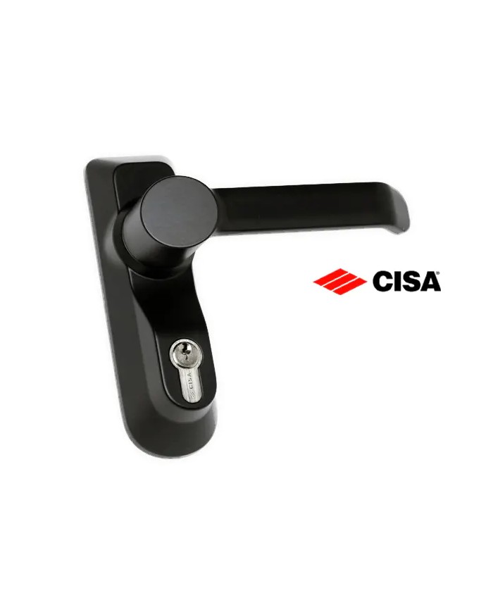 Maniglia esterna con cilindro RETRO-COMPATIBILE per Maniglione Antipanico Cisa 1.07078.68.0 Maniglia esterna con cilindro RETRO-COMPATIBILE per Maniglione Antipanico Cisa 1.07078.68.0