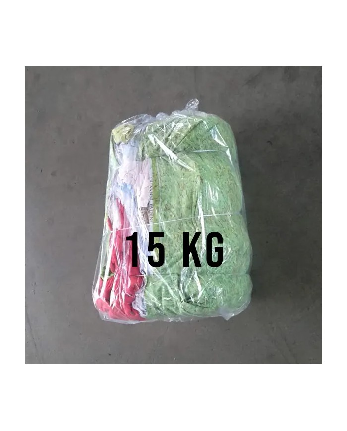 Stracci per pulizia Pezzame Colorato | 15 kg Stracci per pulizia Pezzame Colorato | 15 kg